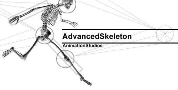 maya骨骼绑定插件(AdvancedSkeleton)