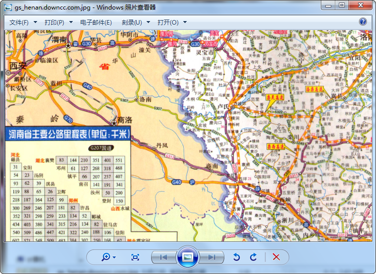 河南高速公路地图全图